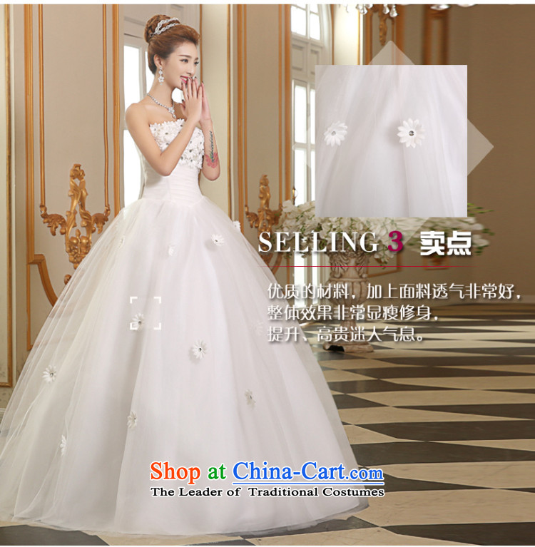 The Korean version of the divas autumn 2015 new stylish wedding Korean chest to wipe bon bon skirt wedding video coltish large waist Sau San code pregnant women wedding custom wedding S(+ white-haired) Picture, prices, brand platters! The elections are supplied in the national character of distribution, so action, buy now enjoy more preferential! As soon as possible.