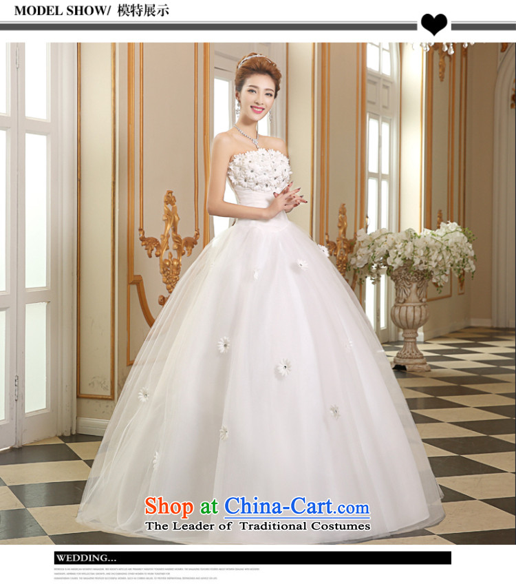 The Korean version of the divas autumn 2015 new stylish wedding Korean chest to wipe bon bon skirt wedding video coltish large waist Sau San code pregnant women wedding custom wedding S(+ white-haired) Picture, prices, brand platters! The elections are supplied in the national character of distribution, so action, buy now enjoy more preferential! As soon as possible.