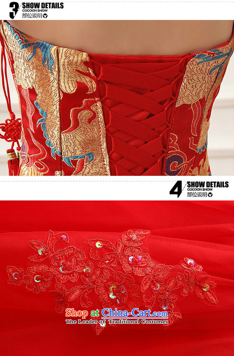 The end of the light (QM) crowsfoot tail Sau San evening dress robes of the dragon, marriage and chest Chinese dresses bows CTX LF252 RED L picture, prices, brand platters! The elections are supplied in the national character of distribution, so action, buy now enjoy more preferential! As soon as possible.