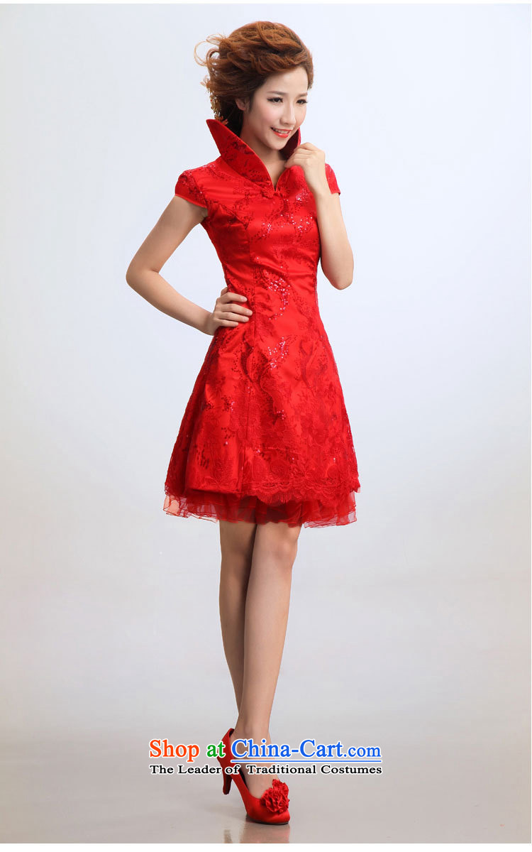 The end of the light (QM) short of qipao marriages wedding dresses bridal dresses CTX RED XL Photo, prices, brand platters! The elections are supplied in the national character of distribution, so action, buy now enjoy more preferential! As soon as possible.