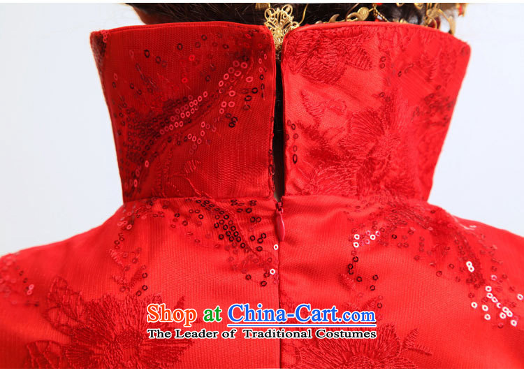 The end of the light (QM) short of qipao marriages wedding dresses bridal dresses CTX RED XL Photo, prices, brand platters! The elections are supplied in the national character of distribution, so action, buy now enjoy more preferential! As soon as possible.