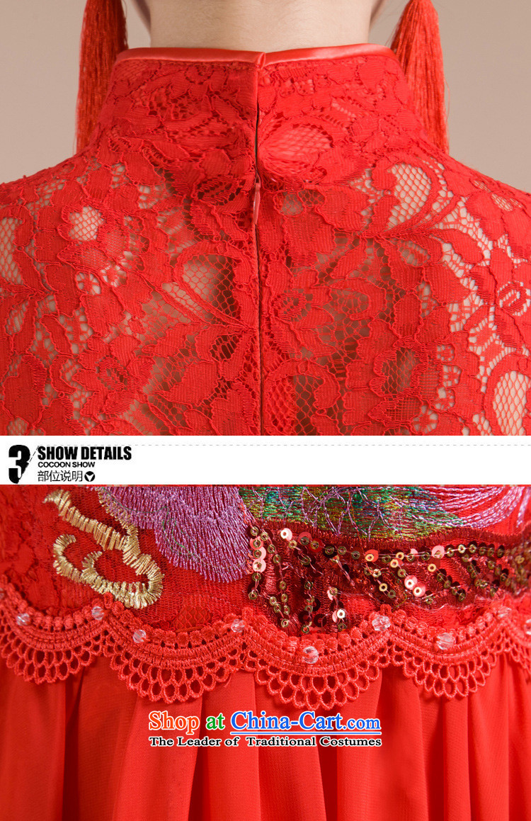 The end of the light (QM) Wedding bride embroidery improved qipao cheongsam dress marriage retro CTX QP-102 RED L picture, prices, brand platters! The elections are supplied in the national character of distribution, so action, buy now enjoy more preferential! As soon as possible.