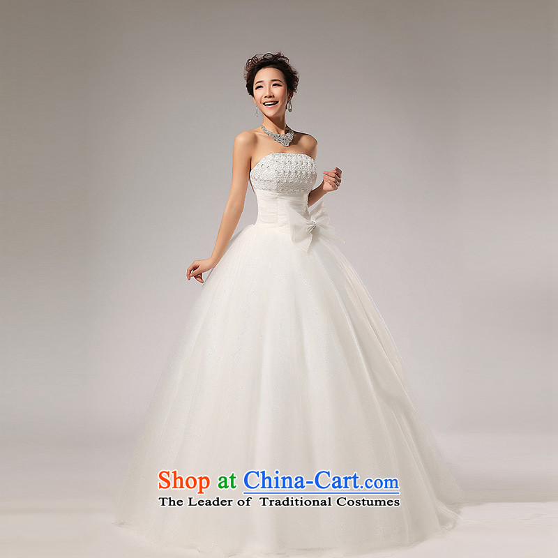 The end of the light (QM) Wedding anointed chest Korean wedding dress CTX HS59 M white light at the end of M , , , shopping on the Internet