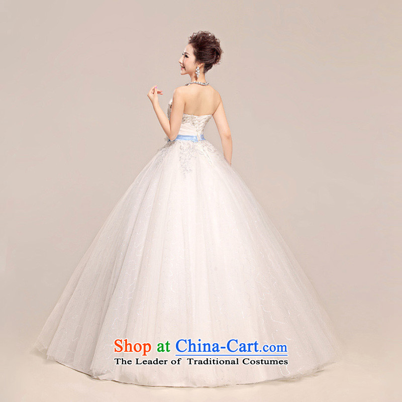 The end of the light (QM) wedding dresses Top Loin ribbon simplistic elegance with bore wedding CTX HS031 white light at the end of L, , , , shopping on the Internet