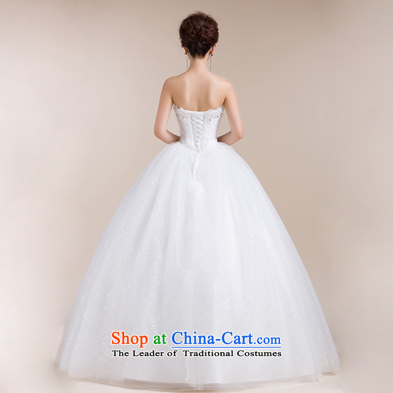 The end of the light (QM) Wedding anointed chest butterfly end waist wedding minimalist wedding dresses CTX HS553 M white light at the end of L, , , , shopping on the Internet