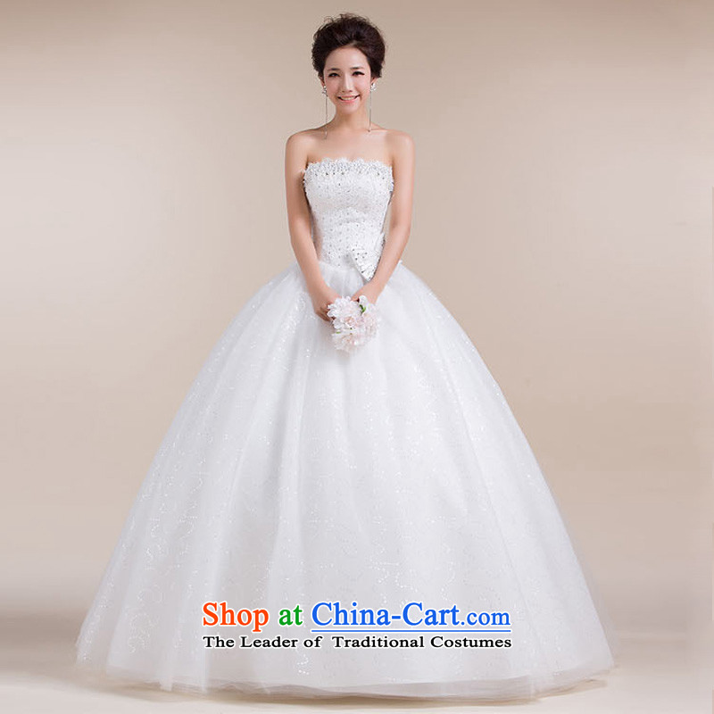 The end of the light (QM) Wedding anointed chest butterfly end waist wedding minimalist wedding dresses CTX HS553 M white light at the end of L, , , , shopping on the Internet
