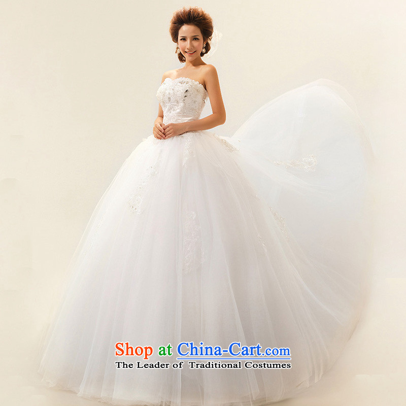 The end of the light (QM) wedding dresses bride anointed chest Princess Bride marriage wedding dresses CTX M white light at the end of , , , XXL, shopping on the Internet
