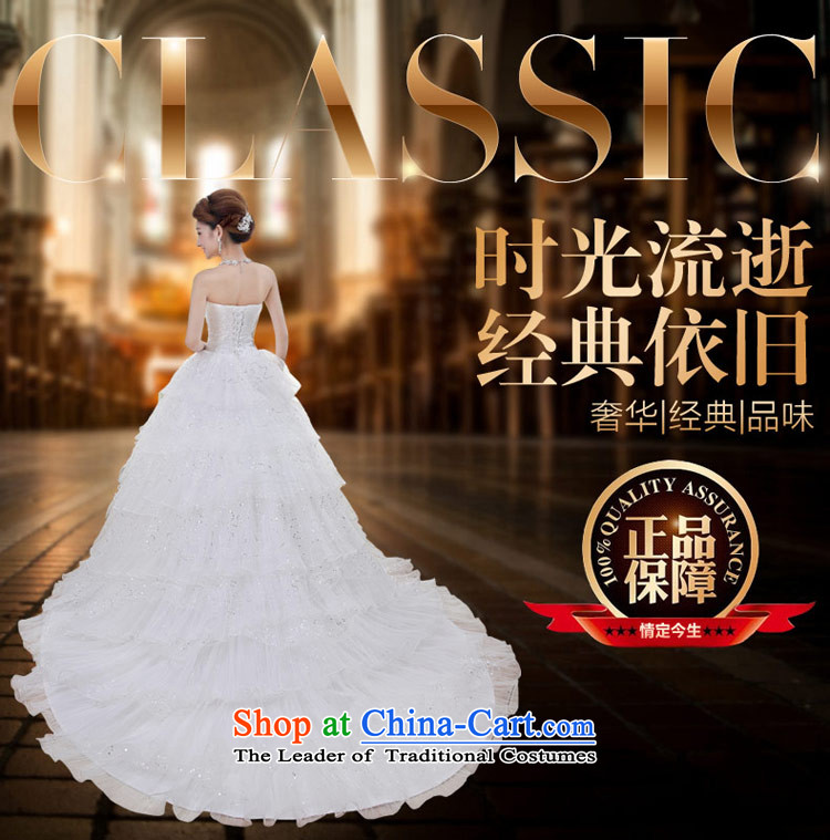 Love of the overcharged by 2015 new anointed chest tail wedding spring) Bride video thin wedding dress female diamond alignment of the funds from the 2 ft 3 waistline XXL picture, prices, brand platters! The elections are supplied in the national character of distribution, so action, buy now enjoy more preferential! As soon as possible.