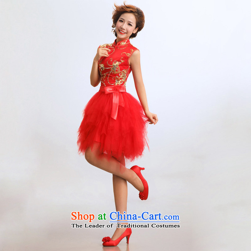 The end of the light (QM) short of qipao wedding marriages wedding dresses qipao bride CTX red light at the end of XL, , , , shopping on the Internet