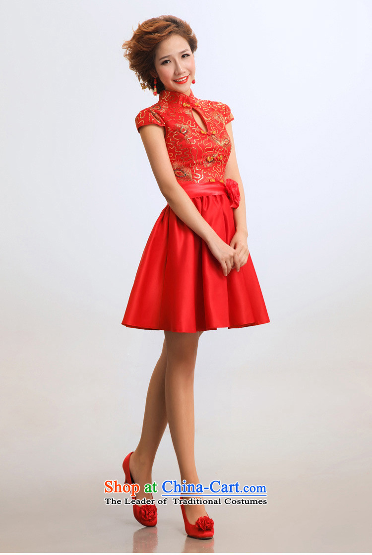 The end of the light (QM) improvement and the relatively short time of qipao qipao marriages wedding dresses qipao CTX RED L picture, prices, brand platters! The elections are supplied in the national character of distribution, so action, buy now enjoy more preferential! As soon as possible.