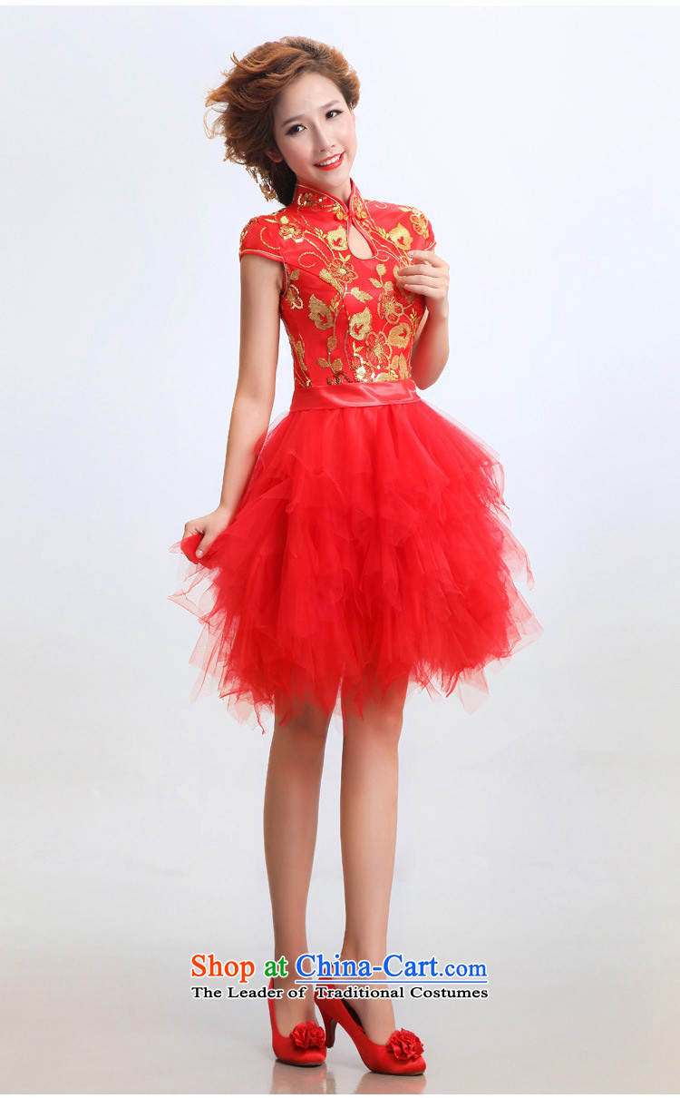The end of the light (QM) Bride short of qipao improved stylish marriages wedding dresses CTX RED M picture, prices, brand platters! The elections are supplied in the national character of distribution, so action, buy now enjoy more preferential! As soon as possible.