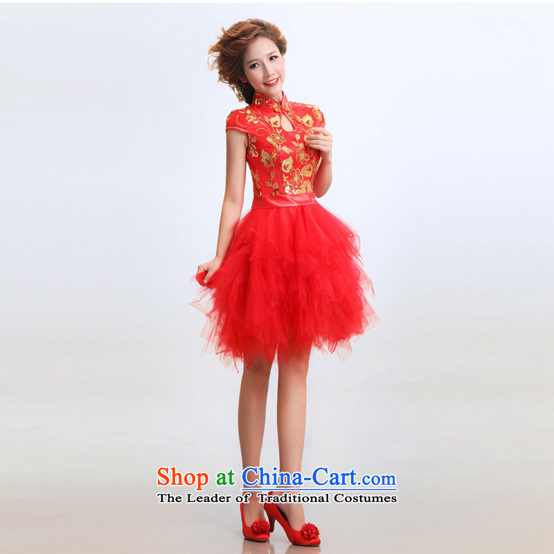 The end of the light (QM) Bride short of qipao improved stylish marriages wedding dresses , light at the end of the Red CTX , , , shopping on the Internet