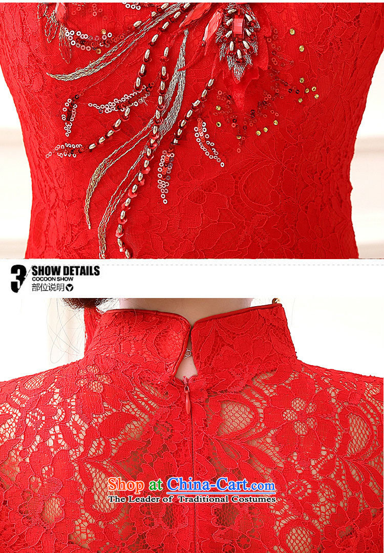 The end of the light (QM) Marriages retro lace qipao crowsfoot long red bows qipao CTX QP153 RED S picture, prices, brand platters! The elections are supplied in the national character of distribution, so action, buy now enjoy more preferential! As soon as possible.
