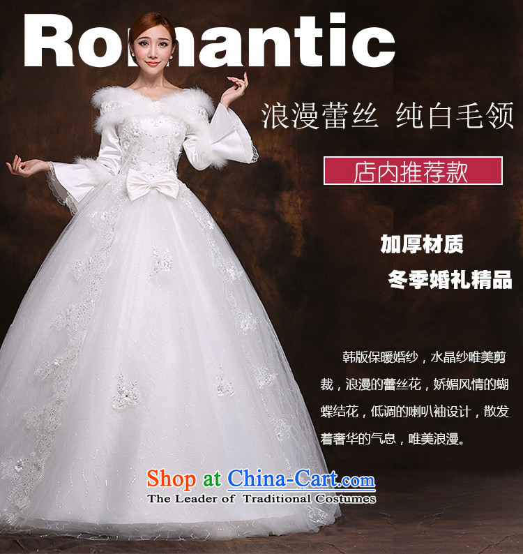 Hei Kaki winter for women wedding dresses new Word 2014 winter shoulder the cotton-thick winter long-sleeved wedding White XXL pictures, NAMECARD HOLDER-D003 Price, brand platters! The elections are supplied in the national character of distribution, so action, buy now enjoy more preferential! As soon as possible.