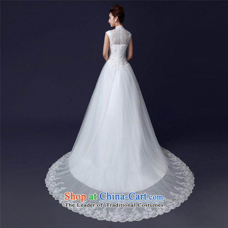 Jie mija tail wedding dresses new 2015 new products and stylish red winter) Marriage package shoulder bride crowsfoot lace large white XXL, Jie mia , , , shopping on the Internet