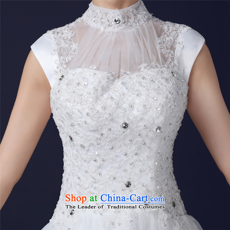 Jie mija tail wedding dresses new 2015 new products and stylish red winter) Marriage package shoulder bride crowsfoot lace large white XXL, Jie mia , , , shopping on the Internet