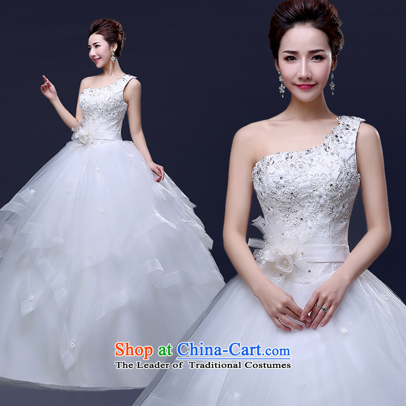 Jie mija tail wedding dresses new spring 2015 Korean brides to align the stylish single wiping the chest to shoulder straps for larger then your shoulders to L, Cheng Kejie mia , , , shopping on the Internet