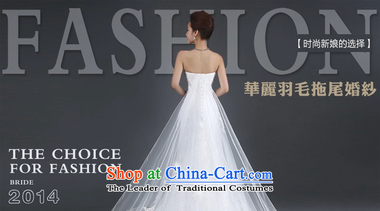 Jie mija tail wedding dresses new 2014 Korean fashion and chest straps lace video thin Ho Sau San Huaqiu winter) female white S picture, prices, brand platters! The elections are supplied in the national character of distribution, so action, buy now enjoy more preferential! As soon as possible.