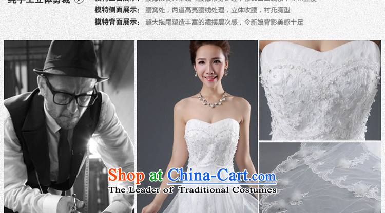 Jie mija tail wedding dresses new 2014 Korean fashion and chest straps lace video thin Ho Sau San Huaqiu winter) female white S picture, prices, brand platters! The elections are supplied in the national character of distribution, so action, buy now enjoy more preferential! As soon as possible.