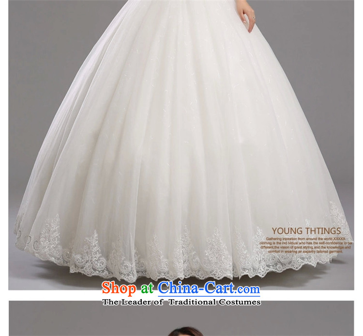 Jie mija wedding dresses 2014 new Korean marriages lace shoulders deep V-neck to align the large skirt bon bon straps M picture, prices, brand platters! The elections are supplied in the national character of distribution, so action, buy now enjoy more preferential! As soon as possible.