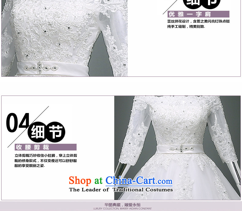 Noritsune bride 2014 tail wedding Korean version of the new video thin stylish wedding pregnant women married to tie wedding bride first field shoulder wedding can be made White XXL pictures wedding, prices, brand platters! The elections are supplied in the national character of distribution, so action, buy now enjoy more preferential! As soon as possible.