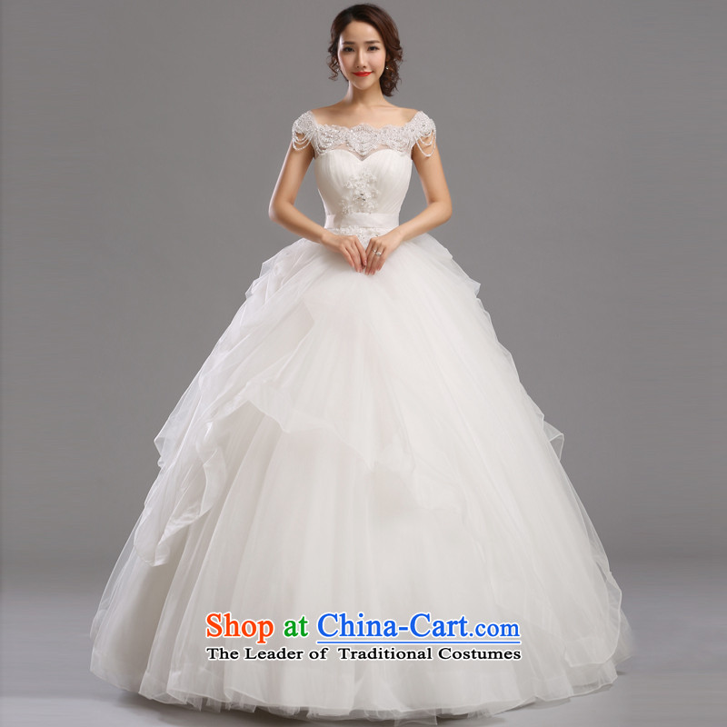 Jie mija wedding dresses the new 2014 version of the word won stylish shoulder bags shoulder straps to align the brides fall wedding video thin white XXL, Jie mia , , , shopping on the Internet