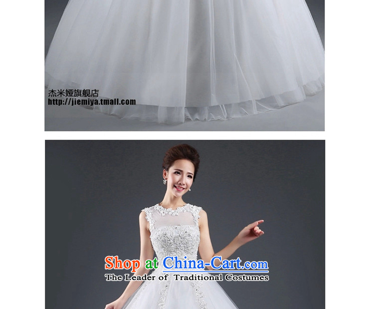 Jie Mija 2015 new wedding dresses Korean shoulders lace align to bind with the large number bon bon skirt marriages L picture, prices, brand platters! The elections are supplied in the national character of distribution, so action, buy now enjoy more preferential! As soon as possible.