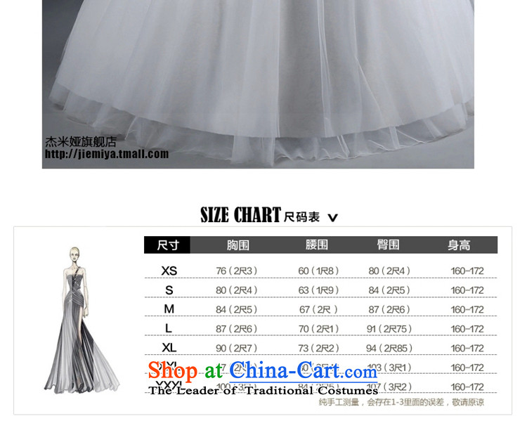 Jie Mija 2015 new wedding dresses Korean shoulders lace align to bind with the large number bon bon skirt marriages L picture, prices, brand platters! The elections are supplied in the national character of distribution, so action, buy now enjoy more preferential! As soon as possible.