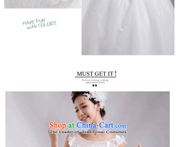 Jie mija wedding dresses 2014 new word shoulders lace white marriages to bind with large align code wedding White M pictures, prices, brand platters! The elections are supplied in the national character of distribution, so action, buy now enjoy more preferential! As soon as possible.