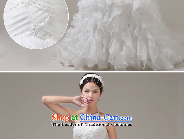 Jie mija crowsfoot wedding dresses 2014 new Korean word shoulder retro Sau San video thin tail wedding XXL picture, prices, brand platters! The elections are supplied in the national character of distribution, so action, buy now enjoy more preferential! As soon as possible.