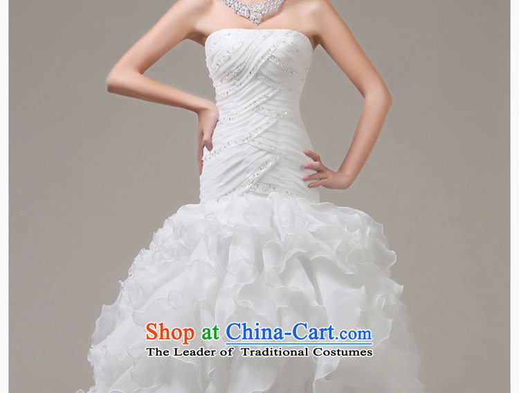 Jie mija crowsfoot wedding dresses 2014 new Korean word shoulder retro Sau San video thin tail wedding XXL picture, prices, brand platters! The elections are supplied in the national character of distribution, so action, buy now enjoy more preferential! As soon as possible.