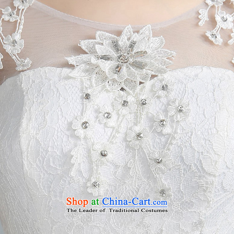 Jie mija wedding dresses new Word 2015 shoulders tail wedding Korean fashion straps for larger crowsfoot wedding , Cheng Kejie mia , , , shopping on the Internet