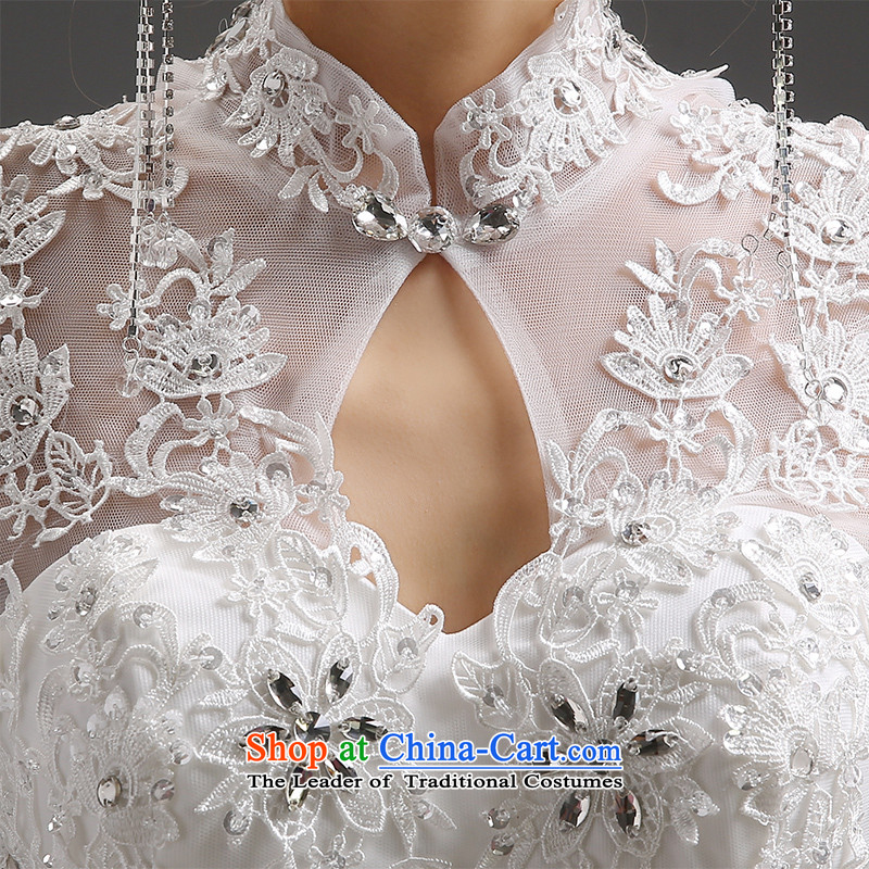 Noritsune bride 2014 new stylish wedding retro palace lace wedding thick wedding winter, wedding pregnant women served in the limelight equine wedding ornaments white XXL, noritsune bride shopping on the Internet has been pressed.