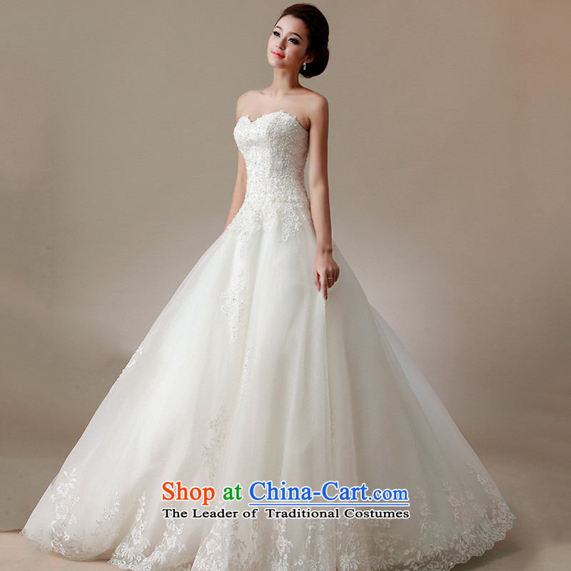 The wedding dresses HIV 2015 New Yuk-ngan version A thin waist with his chest in Princess bon bon skirt wedding to align, tailored, HIV in , , , shopping on the Internet