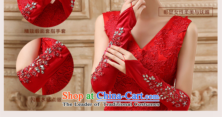 The new 2015 International Friendship red bridal gloves wedding dresses accessories accessories photo building supplies red kits refer to long, 107 pictures and the factory outlets, prices, brand platters! The elections are supplied in the national character of distribution, so action, buy now enjoy more preferential! As soon as possible.