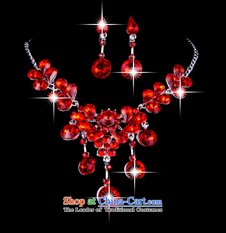 Red jewelry necklaces, earrings wedding dresses accessories, red ornaments R90 red color pictures as figure, prices, brand platters! The elections are supplied in the national character of distribution, so action, buy now enjoy more preferential! As soon as possible.