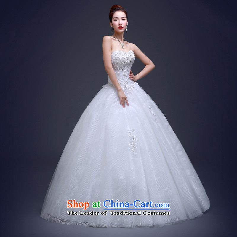 Beverly Ting wedding anointed chest 2015 Spring video thin stylish Korean lace white A skirt to bind with the Align Sau San wedding white , Beverly (tingbeier ting) , , , shopping on the Internet