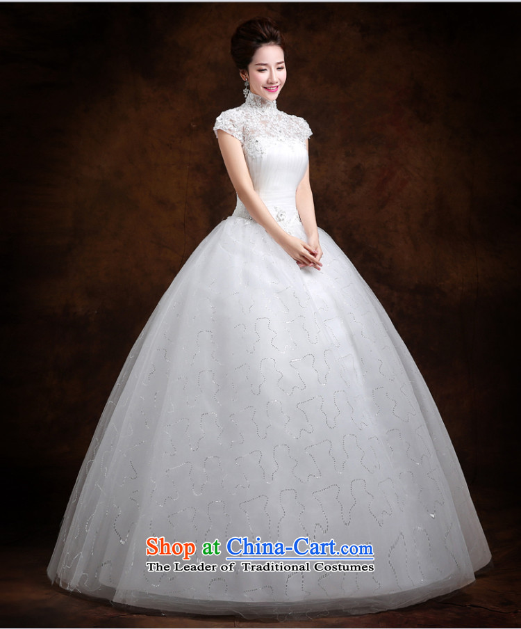 Beverly Ting wedding dresses in spring and summer 2015 new stylish Korean skirt the word A shoulder lace align to bind with bride wedding white L picture, prices, brand platters! The elections are supplied in the national character of distribution, so action, buy now enjoy more preferential! As soon as possible.
