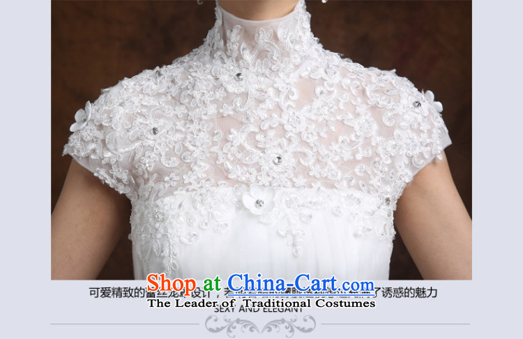 Beverly Ting wedding dresses in spring and summer 2015 new stylish Korean skirt the word A shoulder lace align to bind with bride wedding white L picture, prices, brand platters! The elections are supplied in the national character of distribution, so action, buy now enjoy more preferential! As soon as possible.