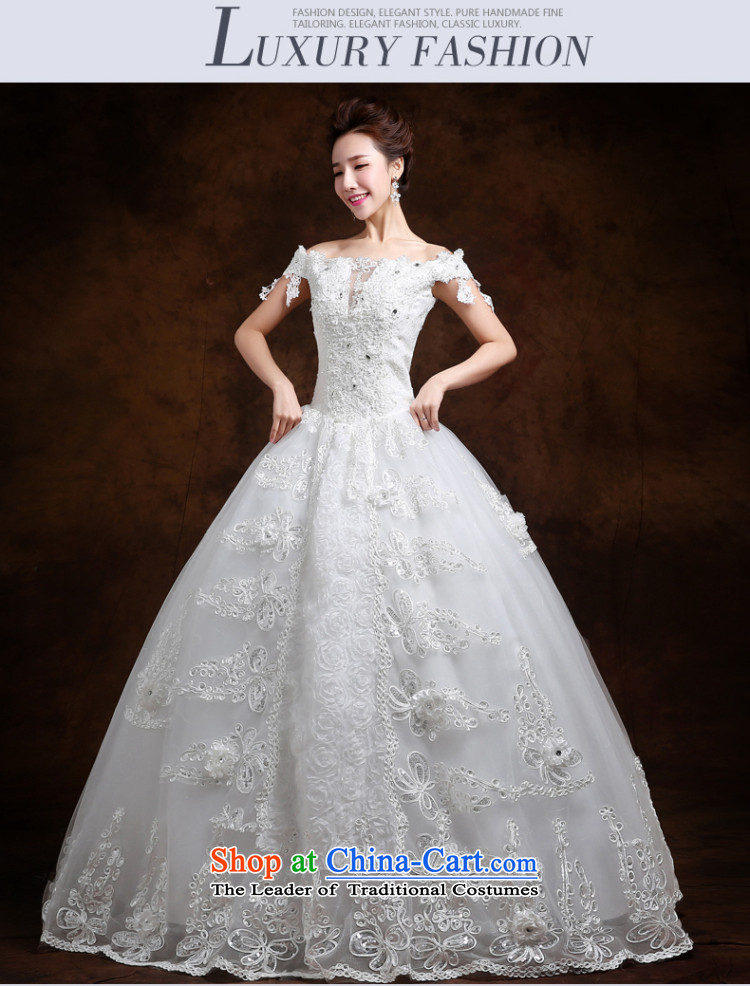 Beverly Ting wedding new spring 2015 Korean word stylish marriages to align the shoulder drill larger wedding retro White XXL picture, prices, brand platters! The elections are supplied in the national character of distribution, so action, buy now enjoy more preferential! As soon as possible.