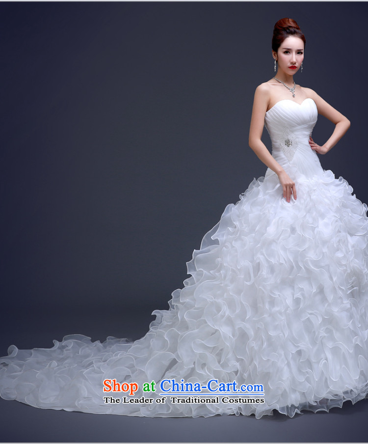 The Republika Srpska Divas New Korea 2015 wedding anointed chest diamond large Fat MM Sau San tie wedding luxurious stereo flowers long tail wedding white tailored picture, prices, brand platters! The elections are supplied in the national character of distribution, so action, buy now enjoy more preferential! As soon as possible.