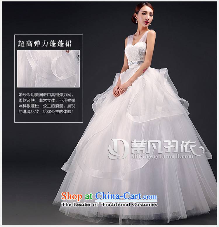 In accordance with the 2015 Jimmy Stéphane New Summer Wedding marriages wedding dresses wedding larger pregnant women Wedding Fashion Korean Sau San shoulder straps and chest wedding m White XL Photo, prices, brand platters! The elections are supplied in the national character of distribution, so action, buy now enjoy more preferential! As soon as possible.