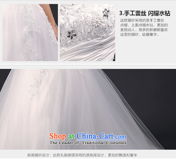 The first field shoulder wedding dress winter 2015 new graphics skinny tail wedding shoulders and chest wedding 3 through law-white S sweet shoulders pictures, prices, brand platters! The elections are supplied in the national character of distribution, so action, buy now enjoy more preferential! As soon as possible.
