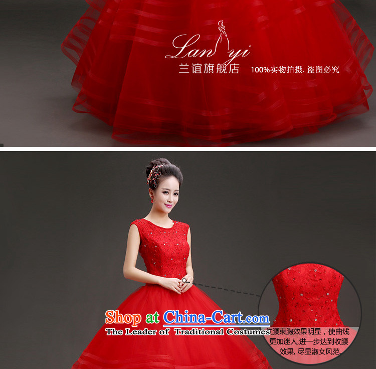 The Friends of the bride wedding dresses Korean version of thin red word marriage shoulder winter, bon bon skirt to align the wedding 2015 winter new wedding red XXL Code 2.4 feet pictures, waist price, brand platters! The elections are supplied in the national character of distribution, so action, buy now enjoy more preferential! As soon as possible.