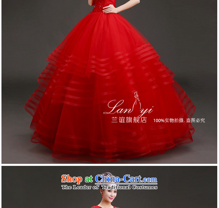 The Friends of the bride wedding dresses Korean version of thin red word marriage shoulder winter, bon bon skirt to align the wedding 2015 winter new wedding red XXL Code 2.4 feet pictures, waist price, brand platters! The elections are supplied in the national character of distribution, so action, buy now enjoy more preferential! As soon as possible.