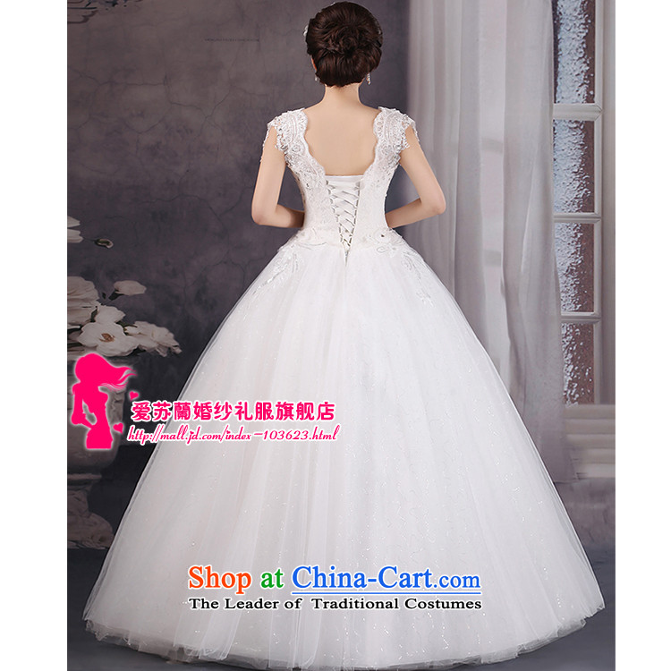 The Korean version of the new high-v-neck and sexy lace strap shoulders wedding flower Wedding Super Video Graphics thin wedding White M pictures, prices, brand platters! The elections are supplied in the national character of distribution, so action, buy now enjoy more preferential! As soon as possible.