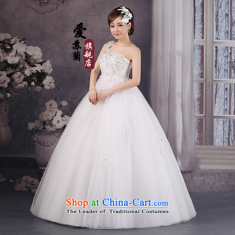 2015 new bride Korean elegant sweet straps princess winter wedding Korean style with white L pictures, chest price, brand platters! The elections are supplied in the national character of distribution, so action, buy now enjoy more preferential! As soon as possible.