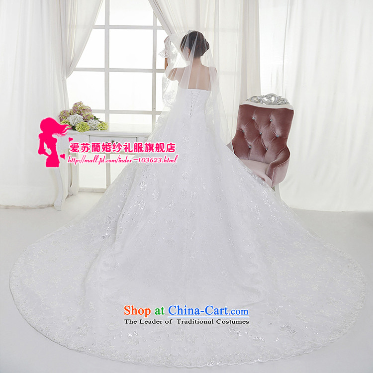 The new long tail wedding wedding marriages long tail wedding upscale tail wedding H99, white XXXL picture, prices, brand platters! The elections are supplied in the national character of distribution, so action, buy now enjoy more preferential! As soon as possible.