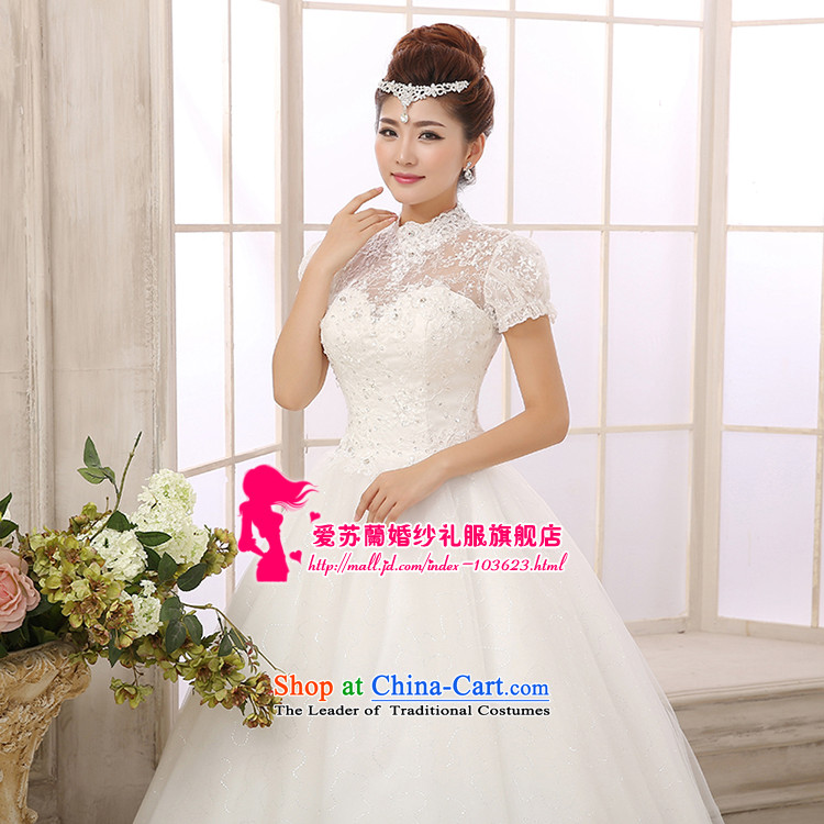 The new Korean style wedding alignment with chest wedding dresses Korean sweet princess bon bon skirt wedding stars of the same word wedding wedding white XXXL shoulder pictures, prices, brand platters! The elections are supplied in the national character of distribution, so action, buy now enjoy more preferential! As soon as possible.