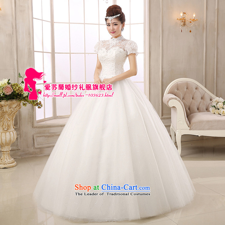The new Korean style wedding alignment with chest wedding dresses Korean sweet princess bon bon skirt wedding stars of the same word wedding wedding white XXXL shoulder pictures, prices, brand platters! The elections are supplied in the national character of distribution, so action, buy now enjoy more preferential! As soon as possible.